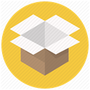 post, postage, Shipping, package, Delivery, Box, order SandyBrown icon