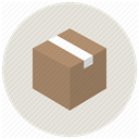 office, Delivery, gift, shopping, Box, package, product Gainsboro icon
