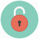 security, Key, Lock, Safe, Access, private, Unlocked MediumAquamarine icon