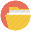 brief, breafcase, document, Folder, File, Directory, portfolio SandyBrown icon