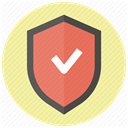 Guard, shield, protect, Protection, safety, secure, security PaleGoldenrod icon
