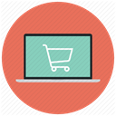 shopping, online, ecommerce, buy, shopping cart, Cart, Shop Coral icon
