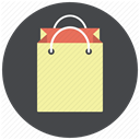 buy, Bag, shopping, paper bag, package, Shop, gift bag DarkSlateGray icon