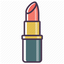 cosmetics, Beauty, fashion, care, Makeup, Lipstick DimGray icon