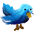 Animal, twitter, bird DodgerBlue icon