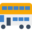 transport, Bus, transportation, travel, Public transport, Automobile, school bus, vehicle Orange icon