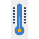 Fahrenheit, Mercury, thermometer, Celsius, temperature, Tools And Utensils, travel, Degrees WhiteSmoke icon