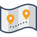 Map, position, interface, Maps And Flags, location, Geography, Orientation, travel WhiteSmoke icon