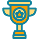 trophy, winner, Champion, Business And Finance, award, cup DarkCyan icon