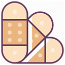 hospital, treatment, care, recovery, medicine Bisque icon