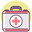 treatment, care, medicine, recovery, hospital Khaki icon