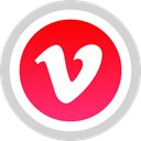 media, Social, Logo, Vimeo LightGray icon