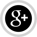 Social, media, plus, google, Logo LightGray icon