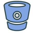 robot, technology, tech, Brand, Container CornflowerBlue icon