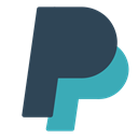 Letter, Brand, paypal, P DarkSlateGray icon