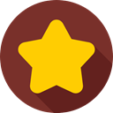 rate, Favourite, Favorite, shapes, star, signs, interface SaddleBrown icon