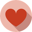 Peace, signs, Heart, interface, lover, Like, shapes, loving LightPink icon