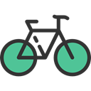 sport, Bike, vehicle, transport, Bicycle, cycling, sports, exercise Black icon