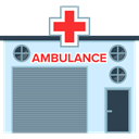 transport, vehicle, Ambulance, medical, buildings, emergency, Automobile LightSlateGray icon