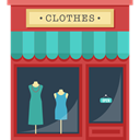 Shop, Clothes, Shopping Store, buildings, commerce DarkSlateGray icon