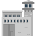 buildings, Prison, jail, criminal, Jailhouse, Imprisoned LightGray icon