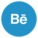 Behance LightSeaGreen icon