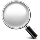 magnifying, search icon, glass, engine Black icon
