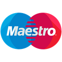 online, Logo, Finance, method, payment, maestro Crimson icon