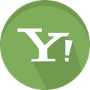 internet, Logo, yahoo, web, symbols, logotype, Services DarkSeaGreen icon