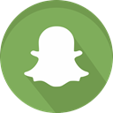 Social, Snapchat, networking, Logo, Chat, snap, smartphone DarkSeaGreen icon