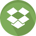 dropbox, sharing, Data, Logo DarkSeaGreen icon