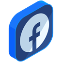 media, Facebook, internet, Social, Communication, network, online DarkSlateBlue icon