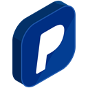 internet, paypal, network, Social, payment, online, media MidnightBlue icon