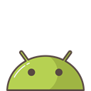 mood, Mobile, Emoji, Android, robot Black icon