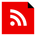 Brand, Social, Rss, media, Logo Red icon