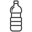 beverage, bottled, water, Bottle Black icon