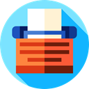 education, school, typing, Literature LightSkyBlue icon