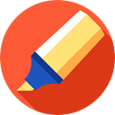 writing, Pen, education, Tools And Utensils, write, marker Tomato icon
