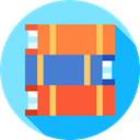 reading, Literature, Books, Book, Library, study, education LightSkyBlue icon