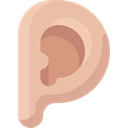 Anatomy, Healthcare And Medical, medical, Body Parts, Ear BurlyWood icon
