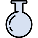 Test Tube, science, chemical, education, Flasks, Chemistry, flask Lavender icon