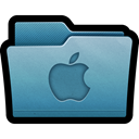 Folder, mac, osx, Apple, office SteelBlue icon