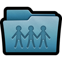 documents, mac, sharepoint, share, Folder SteelBlue icon