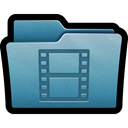 mac, documents, storage, Movies, Folder, videos, films Black icon