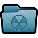 Cd, write, Burn, Burnable, Folder, mac SteelBlue icon