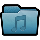 mp3, music, Folder, Multimedia, sound, Audio, mac SteelBlue icon