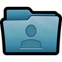 Folder, Man, Account, user, mac SteelBlue icon