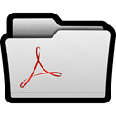 adobe, Pdf, reader, Folders, Acrobat, Folder Gainsboro icon