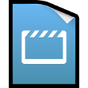 video, google, movie, docs, Clip CornflowerBlue icon