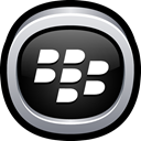 phone, Blackberry, Social Black icon